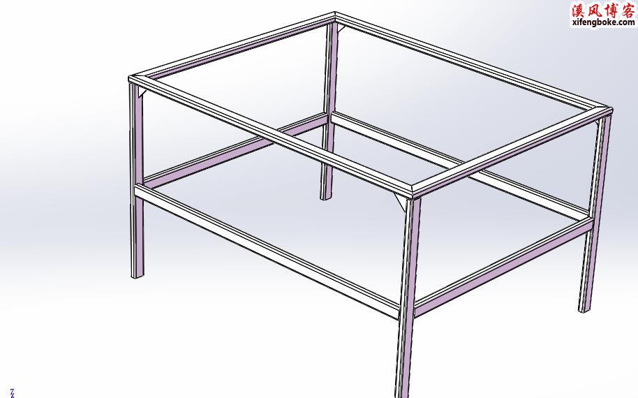 SolidWorks工程图练习题89题焊接件型材类的出图