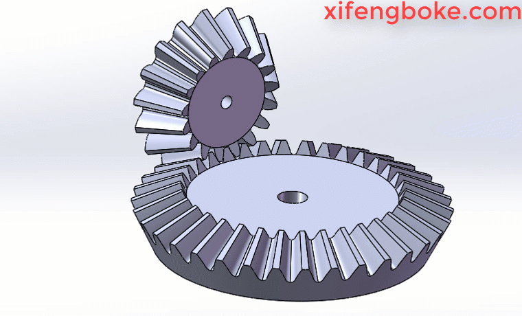 SolidWorks锥齿轮（斜齿轮、伞齿轮）如何装配？其实掌握这个方法装配并不难
