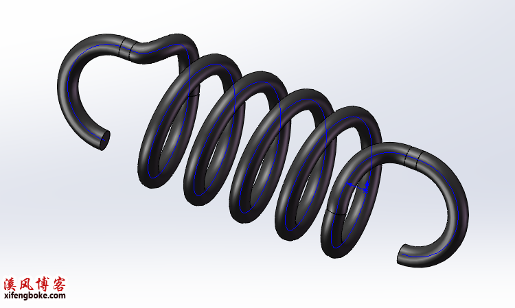 SolidWorks拉簧怎么画？这是我见过最简单的弹簧建模方法