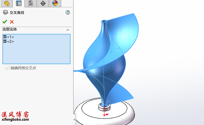SolidWorks经典建模练习，扭转扫描和交叉曲线使用实战范例3D草图  SolidWorks练习题 SolidWorks练习 第15张