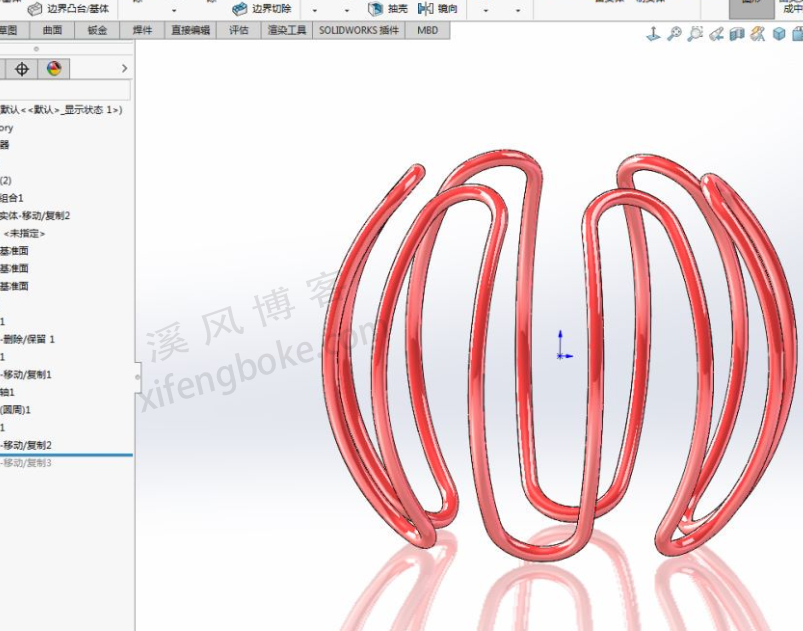 SolidWorks练习题之球形架的绘制，3D草图拓展训练