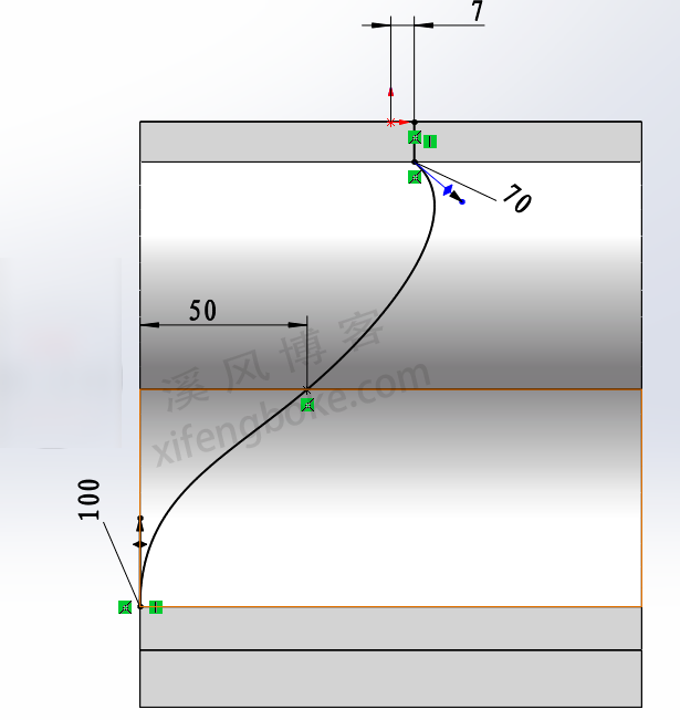 SolidWorks圆弧折弯展开图是直线不是曲线怎么回事？用实例解决问题 第6张