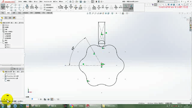 SolidWorks凸轮动画制作教程，用草图实现模拟运动