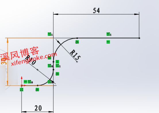 SolidWorks练习题之螺纹管弯曲的两种画法，放样和变形命令  第12张