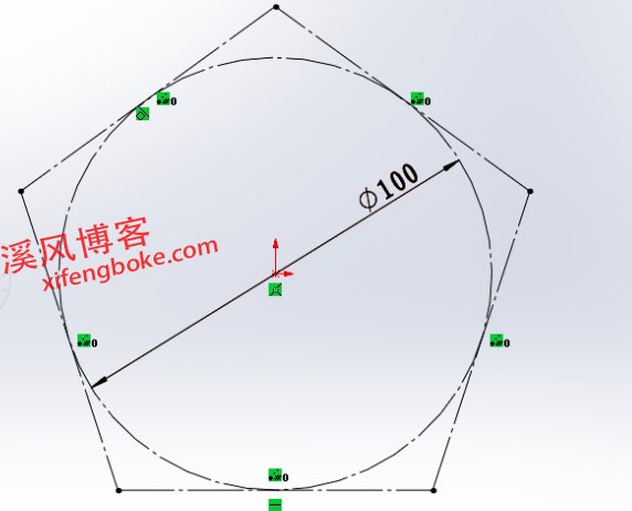 SolidWorks练习题之交叉三角形五角星的建模，3D草图绘制方法  第2张