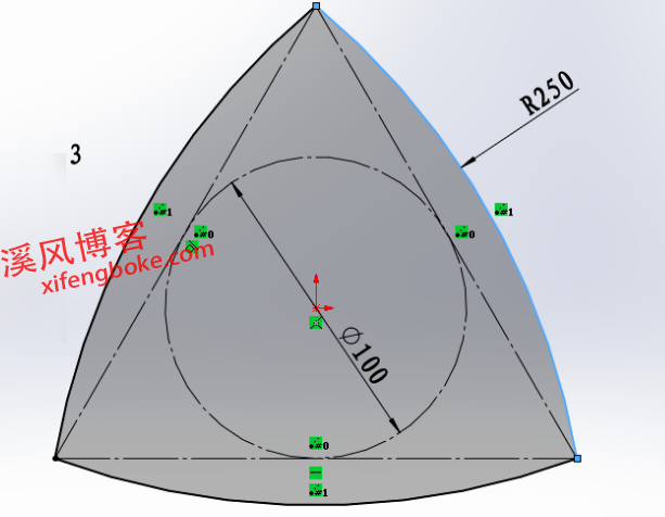 SolidWorks练习题之交叉三角形五角星的建模，3D草图绘制方法  第12张