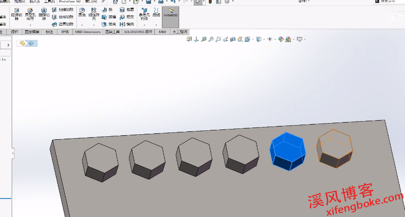 SolidWorks删除阵列源保留后面阵列的方法汇总