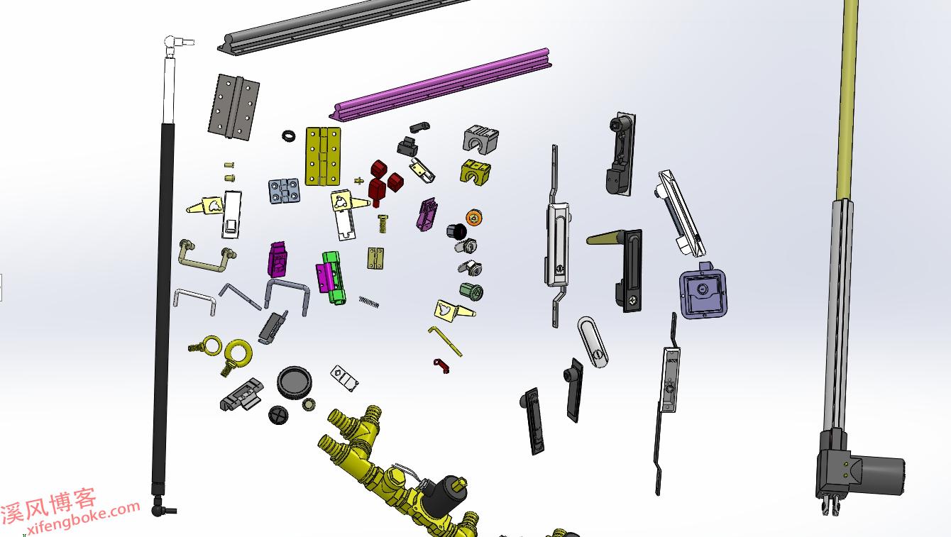 SolidWorks常用钣金外购件零件库