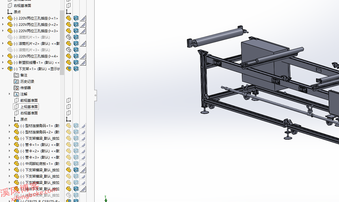 SolidWorks快速解除所有压缩零件